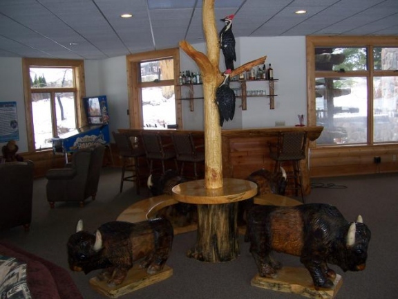 Buffalo Circle Bench