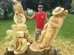 Cowboy Eagle and Cross