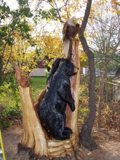 Bear, Eagle, and Squirrel