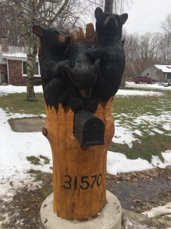 Bear Mailbox