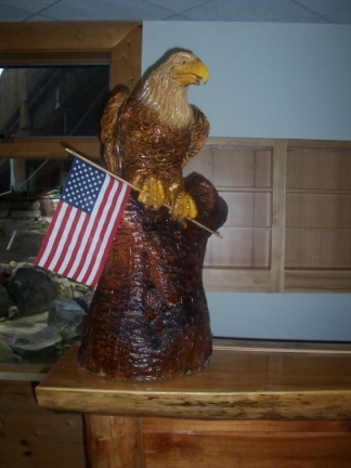 Eagle with Flag 2