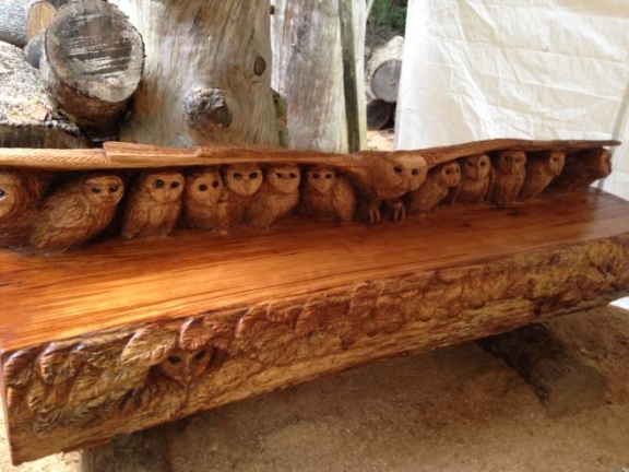 Owl Bench